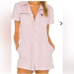 BLANKNYC Light Pink Hotel California Romper | SZ M